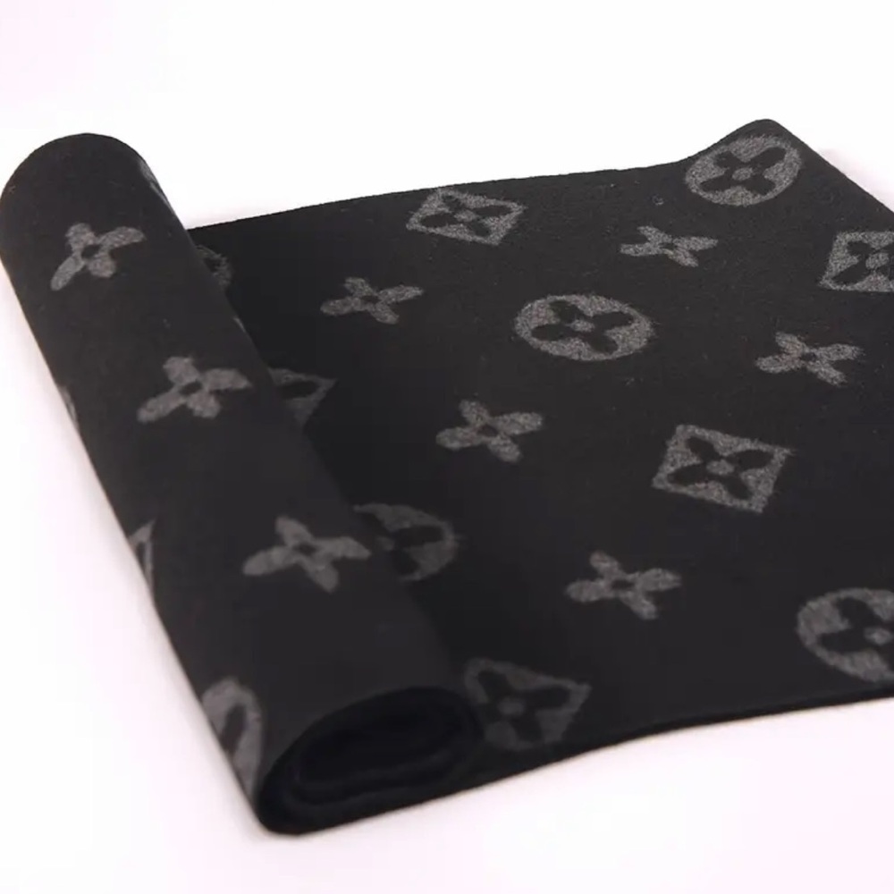 Women’s New Fall Autumn Winter Scarf Luxury Brand Inspired Black Clover Scarf